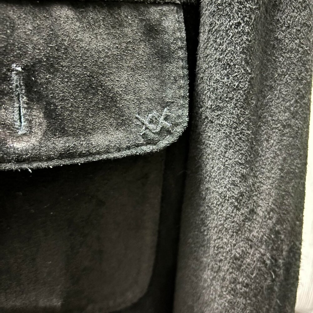 100% suede button down - Picture 8 of 10